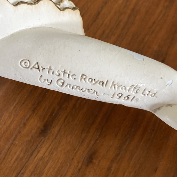 Mid Century Artistic Royal Krafts by Grover 1961 Ballerina Couple Wall Hanging - Picture 9 of 12